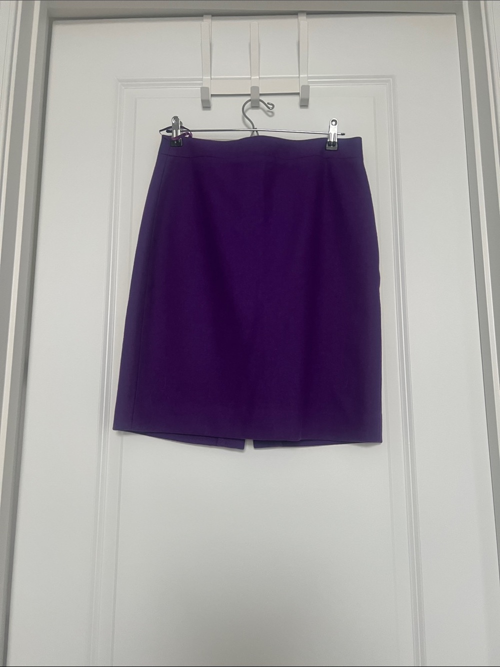 J. Crew Purple Pencil Skirt